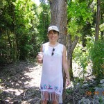 29 Mel on nature trail