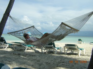 30 Mel on hammock
