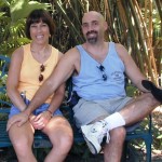 46 Tom and Mel on bench 3