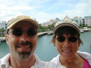 59 Tom and Mel by bridge