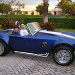 Tom and Mel in AC Cobra