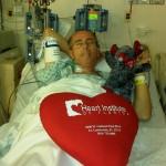 Daddy after surgery