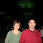 Melodie and Tom at Christmas concert