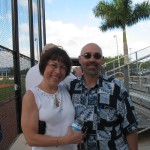 Tom and Mel at a picnic at Calvary Chapel