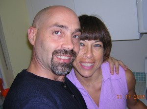Tom and Melodie together in St Maartin
