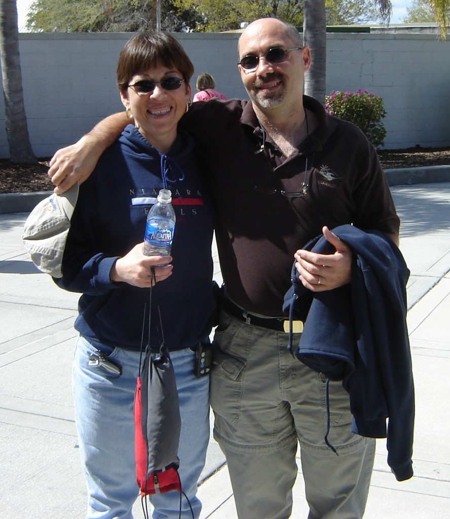 2009 Tom and Mel at Kennedy Space Center