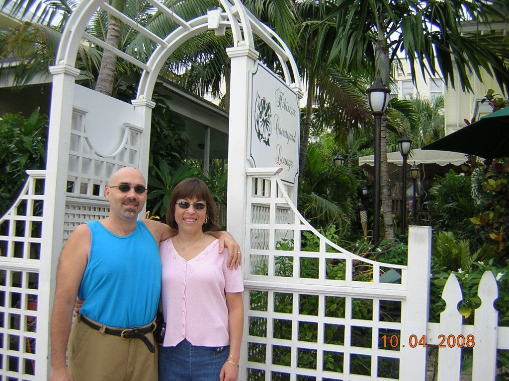 2010 Tom and Mel at a B&B